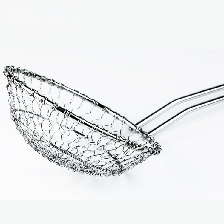 304 Stainless Steel Wire Mesh Fishing Practical Colander Durable Fried Cooking Fishing Fence