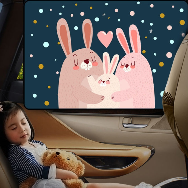 Magnetic Telescopic Sunshade Curtains for Car Windows - Ultimate UV Protection and Heat Insulation