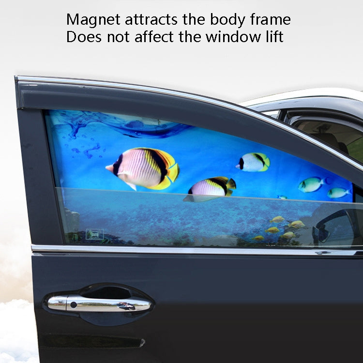 Magnetic Telescopic Sunshade Curtains for Car Windows - Ultimate UV Protection and Heat Insulation