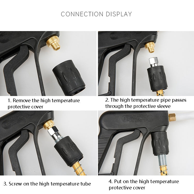 High Pressure Steam Cleaning Machine 2 Points High Temperature Car Washing Cylindrical Nozzle