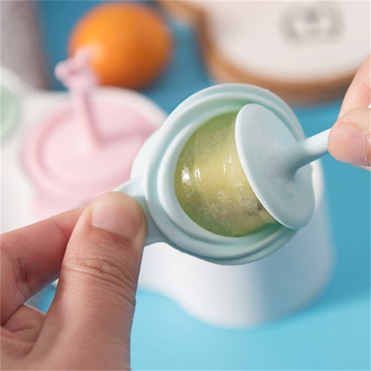 2 Sets Children DIY Popsicle Mold Homemade Cream Mold Set