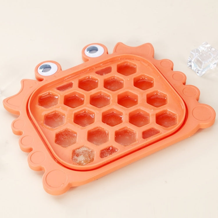 Children Silicone Ice Tray Homemade Ice Cream Mold, Specification: Robot (Red)