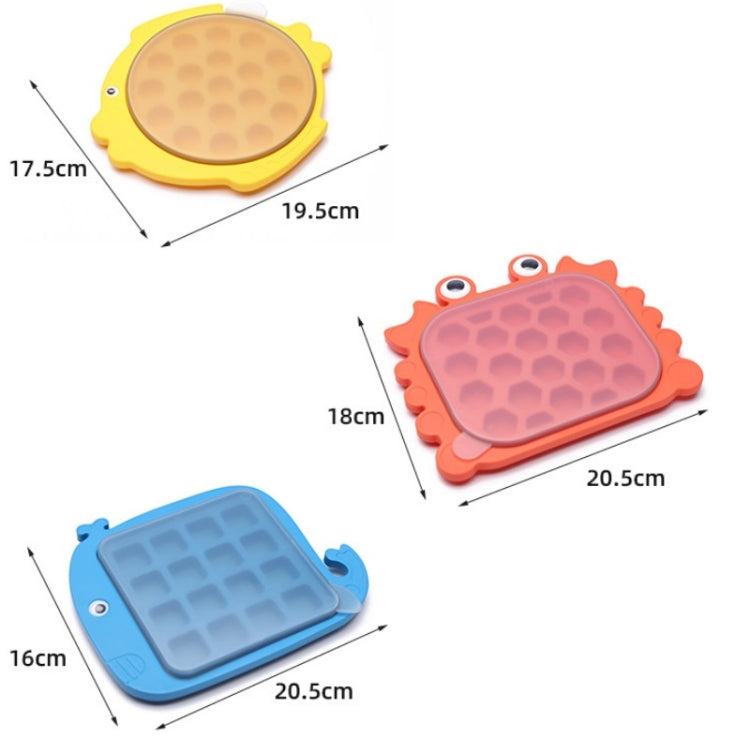 Children Silicone Ice Tray Homemade Ice Cream Mold, Specification: Robot (Red)
