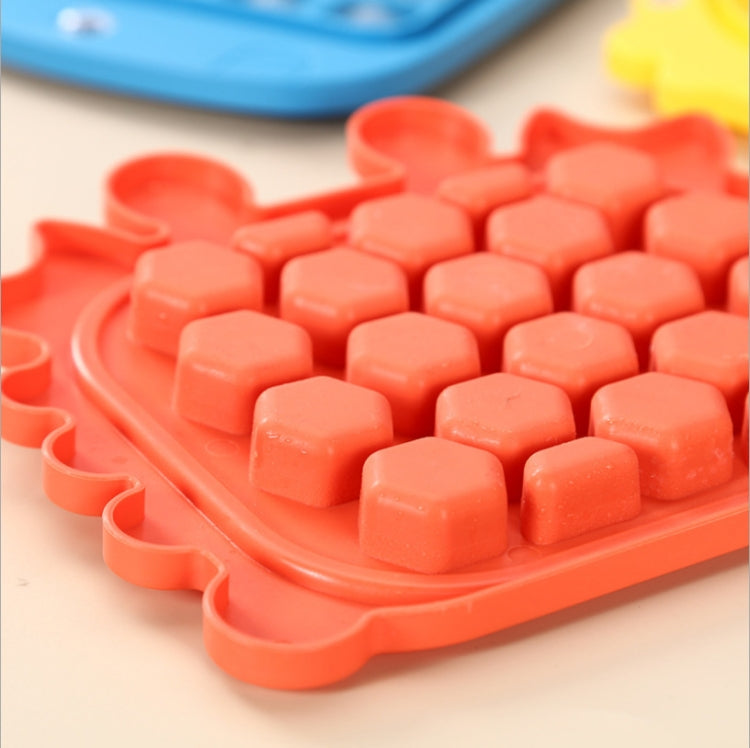 Children Silicone Ice Tray Homemade Ice Cream Mold, Specification: Robot (Red)