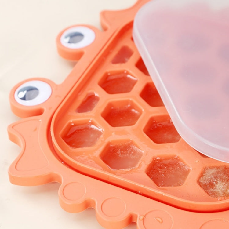 Children Silicone Ice Tray Homemade Ice Cream Mold, Specification: Robot (Red)