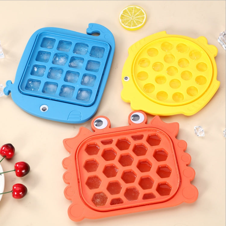 Children Silicone Ice Tray Homemade Ice Cream Mold, Specification: Robot (Red)