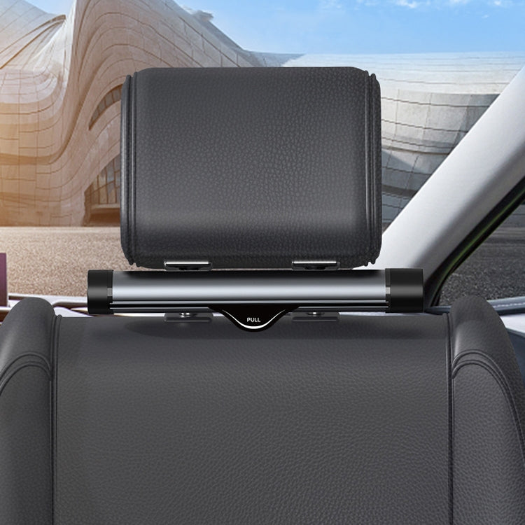 Multi-Functional Car Organiser with Garbage Bag, Tablet Holder, and Adjustable Hooks