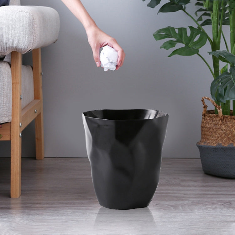 Creative Foldable Household Lidless Plastic Trash Can