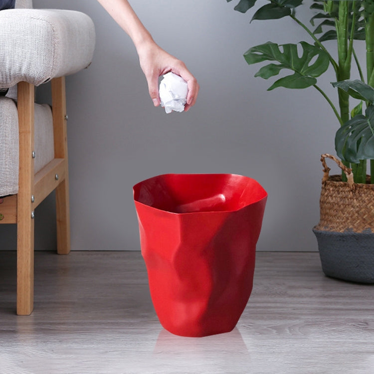 Creative Foldable Household Lidless Plastic Trash Can