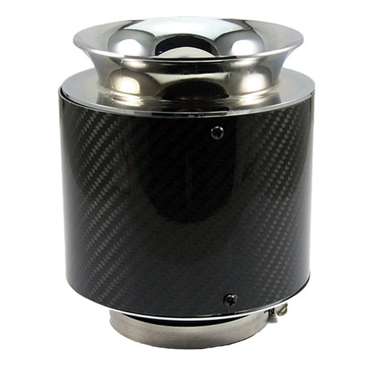 013 Car Universal Modified High Flow Carbon Fiber Mushroom Head Style Air Filter, Specification: