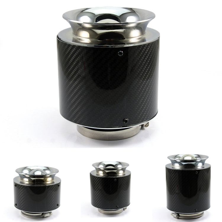 013 Car Universal Modified High Flow Carbon Fiber Mushroom Head Style Air Filter, Specification: