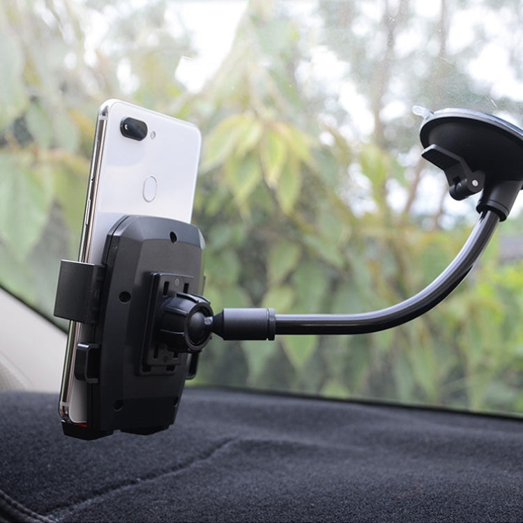 Auto-Lock Car Windscreen Phone Holder with Anti-Slip Grip