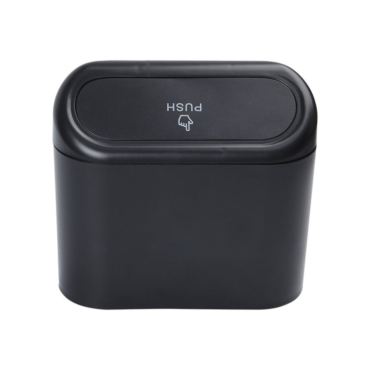 Spacious Car Bin with Flip Lid - Eco-Friendly Interior Waste Container