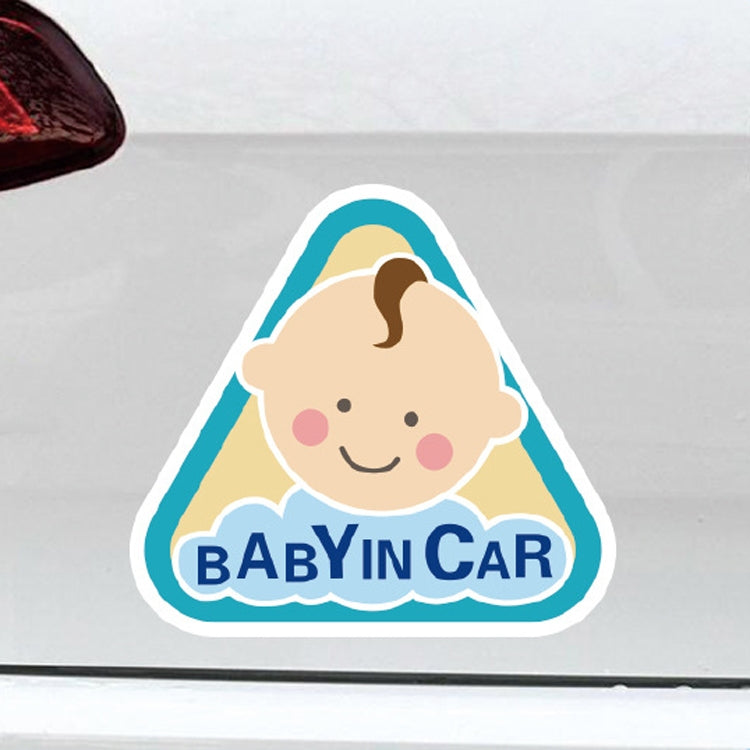 10 PCS There Is A Baby In The Car Stickers Warning Stickers Style:, CT203 Baby K Boy Magnetic Stickers, CT203 Baby R Boy Magnetic Stickers, CT203 Baby X Blue Bottom Bottle Magnetic Stickers, CT203 Baby O Boy Triangle Magnetic Stickers