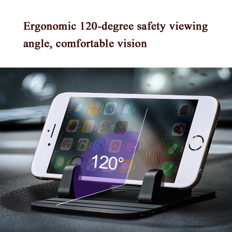 6-Piece Silicone Lazy Car Phone Holder Set