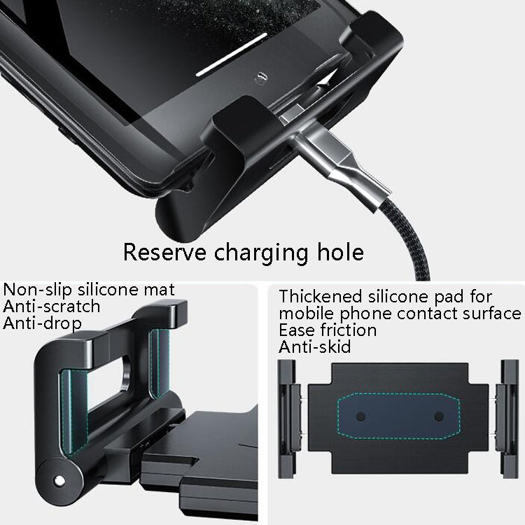 Versatile Car Headrest Tablet Holder for Rear Seat Entertainment