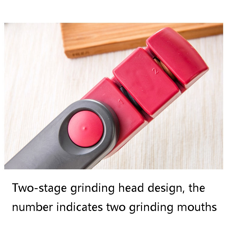 Handle Foldable Ceramic Grinding Stone Grade Carrying Thick Dual Groove Non-Slip Assembly Sharpener