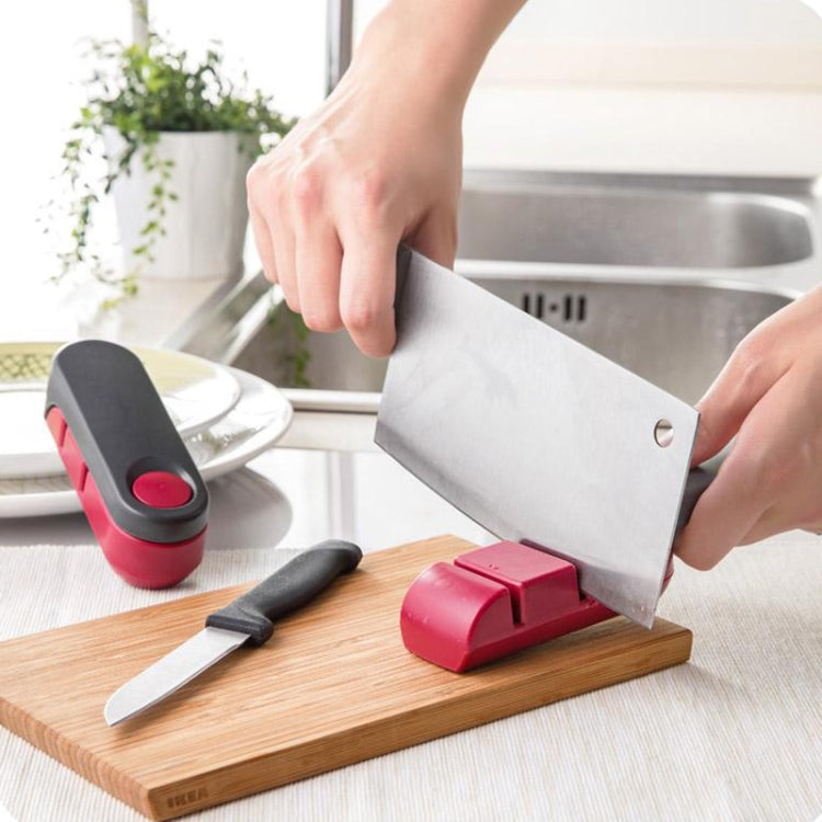 Handle Foldable Ceramic Grinding Stone Grade Carrying Thick Dual Groove Non-Slip Assembly Sharpener