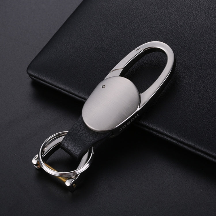 Premium Horseshoe Metal Keychain for Men - JOBON ZB-167A Waist Clip Key Holder