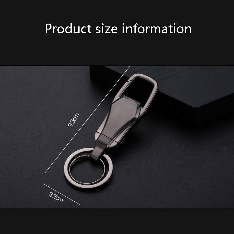 Versatile JOBON ZB-8780 Metal Keychain with Phone Holder – Stylish Zinc Alloy Car Key Accessory