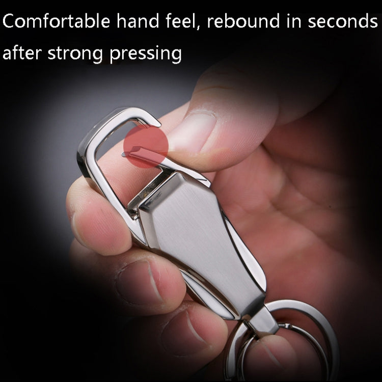 Versatile JOBON ZB-8780 Metal Keychain with Phone Holder – Stylish Zinc Alloy Car Key Accessory