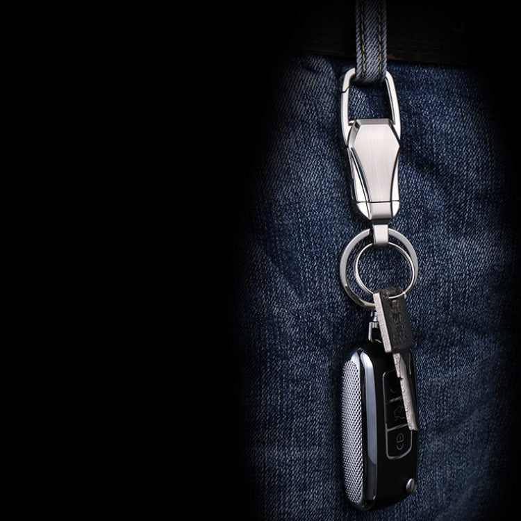 Versatile JOBON ZB-8780 Metal Keychain with Phone Holder – Stylish Zinc Alloy Car Key Accessory