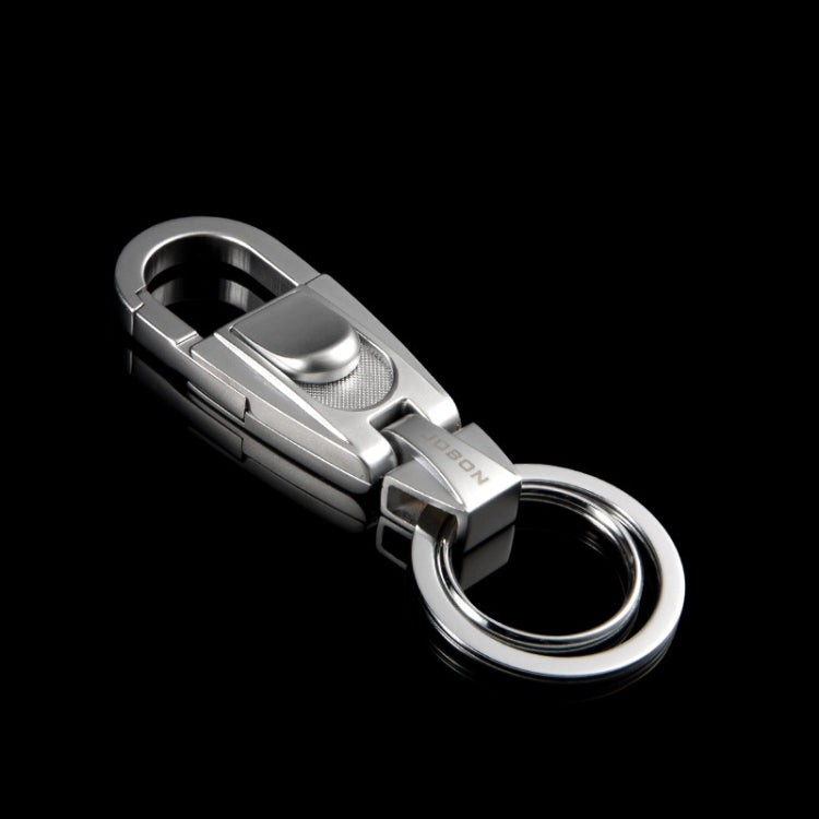 JOBON ZB-071 Men's Stylish Zinc Alloy Keychain with Dual Ring Design