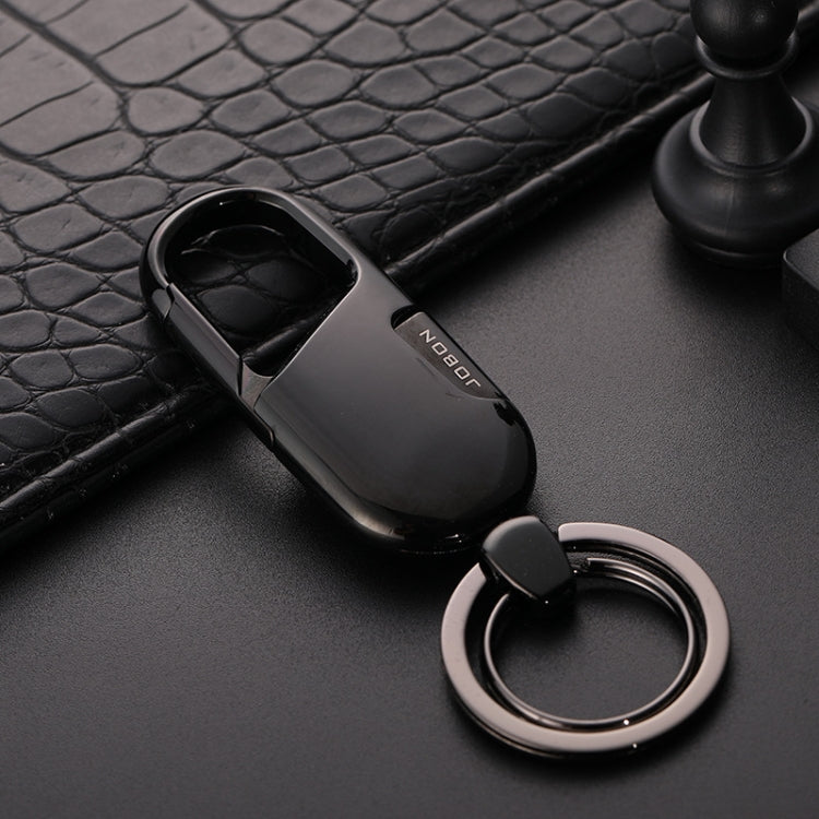 Stylish JOBON ZB-176 Zinc Alloy Car Keychain with Side-Press Button