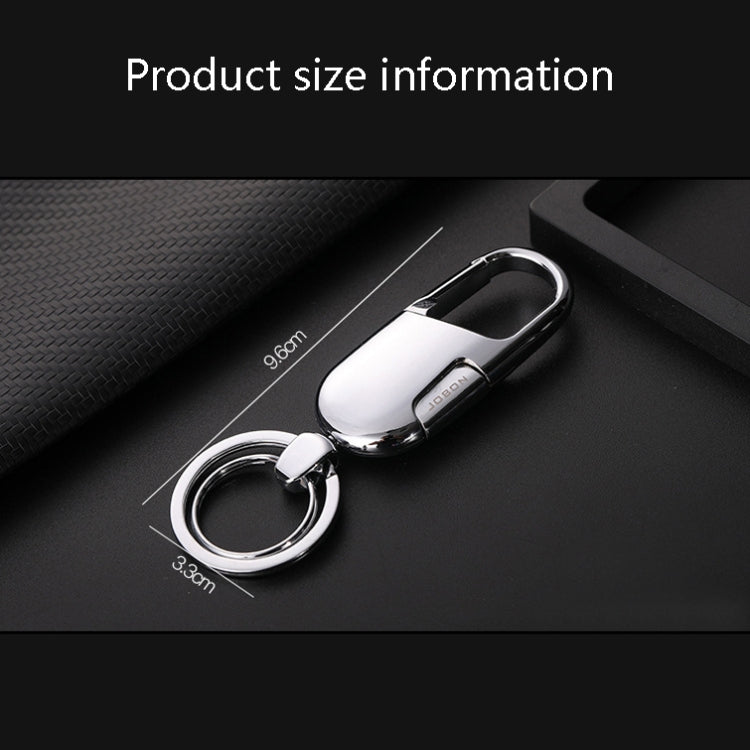 Stylish JOBON ZB-176 Zinc Alloy Car Keychain with Side-Press Button