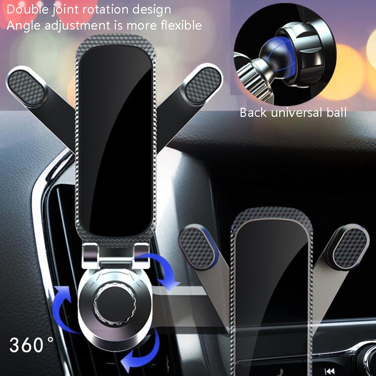 Universal Car Phone Holder with Extended Bracket for Air Vent