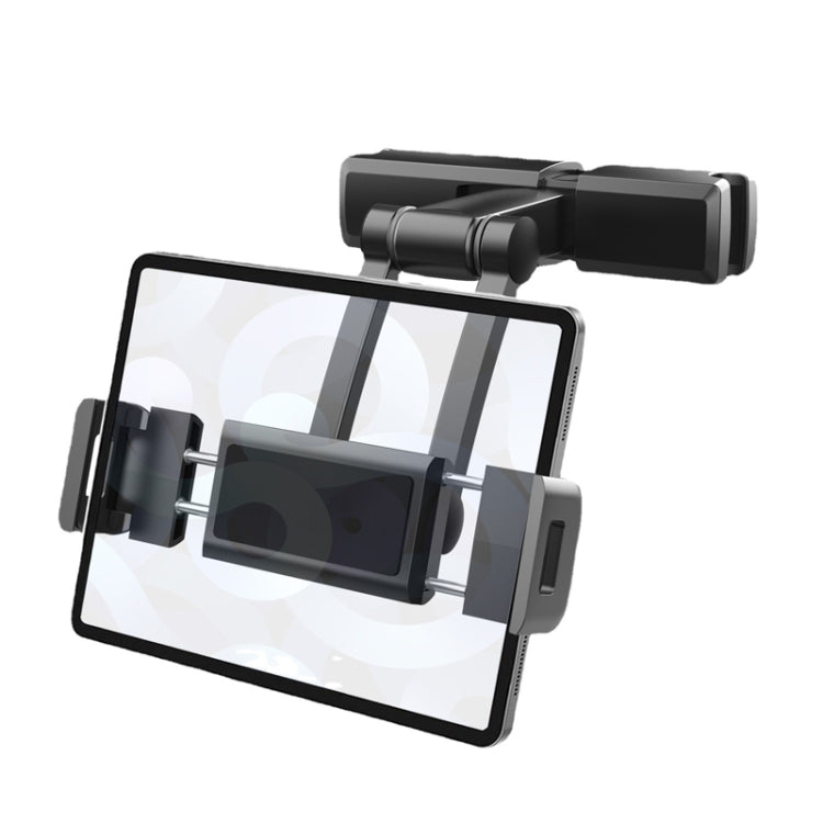 Telescopic Back Seat Mobile Phone Holder with 360-Degree Rotating Pivot