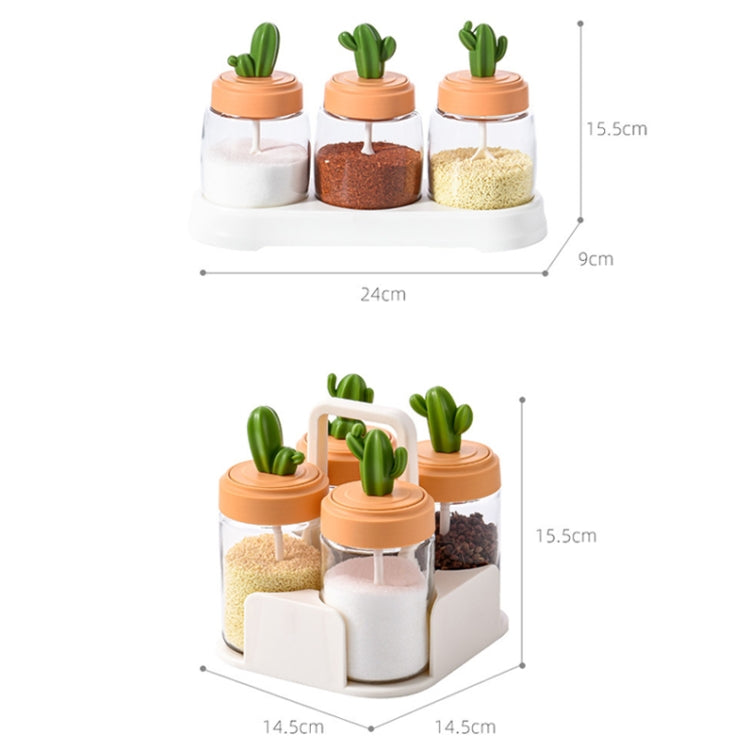 1160 Cactus Kitchen Season Tank Seasoning Bottle Combination Set