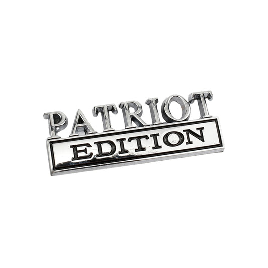 2 PCS Patriot Edition Metal Leaf Board Car Stickers Back Tail Box Label
