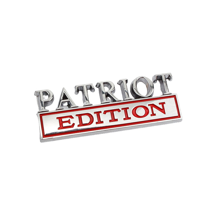 2 PCS Patriot Edition Metal Leaf Board Car Stickers Back Tail Box Label
