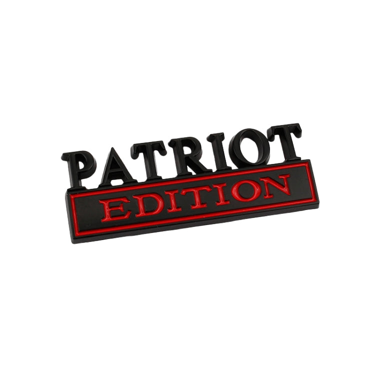 2 PCS Patriot Edition Metal Leaf Board Car Stickers Back Tail Box Label