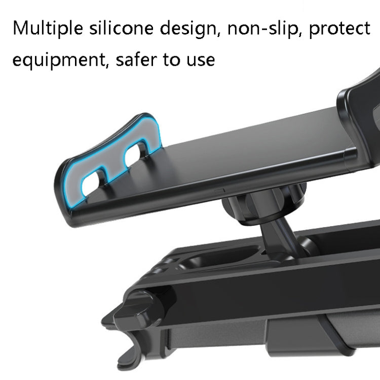 Versatile Telescopic Car Seat Mobile Phone Holder with 360° Rotation