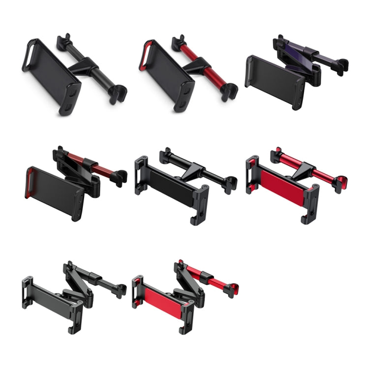 Versatile Telescopic Car Seat Mobile Phone Holder with 360° Rotation