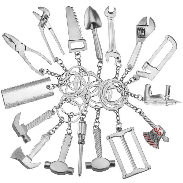Set of 10 Elegant Zinc Alloy Keychain Carabiners