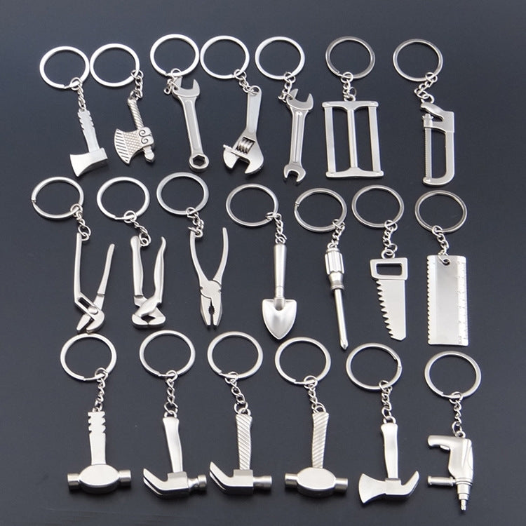 Set of 10 Elegant Zinc Alloy Keychain Carabiners
