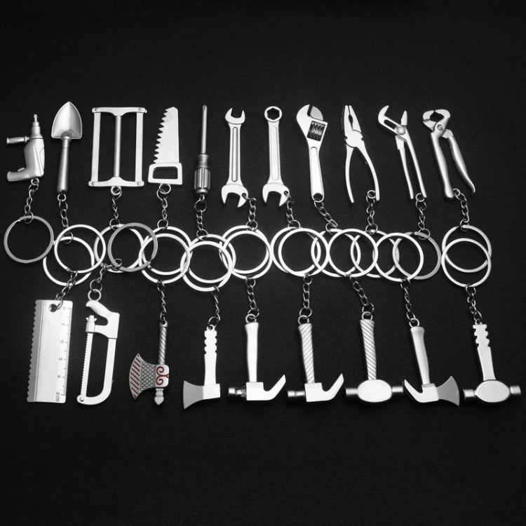 Set of 10 Elegant Zinc Alloy Keychain Carabiners