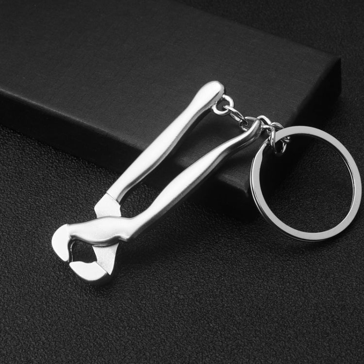Set of 10 Elegant Zinc Alloy Keychain Carabiners