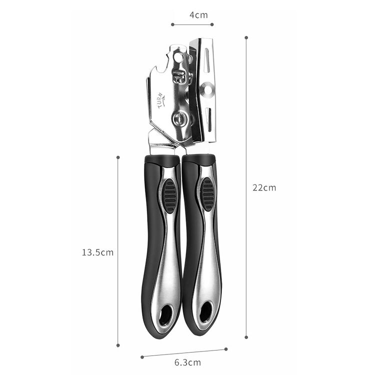 3 In 1 Kitchen Can Opener Bottle Screwdriver Home Manual Labor-Saving Canned Wine Bottle Cap Opener
