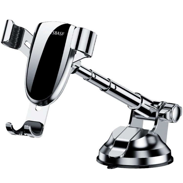 Magnetic Telescopic Car Phone Mount with Powerful Suction Cup for Safe Navigation
