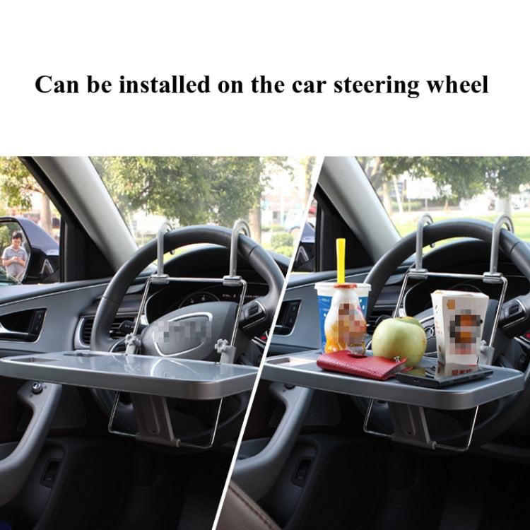 Steering Wheel Snack Station – Foldable Car Table for Meals & Essentials