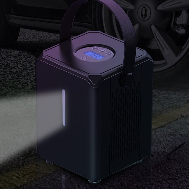DC12V 120W Car Air Pump Wired Wireless Two-In-One Digital Air Pump