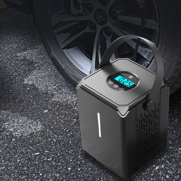 DC12V 120W Car Air Pump Wired Wireless Two-In-One Digital Air Pump