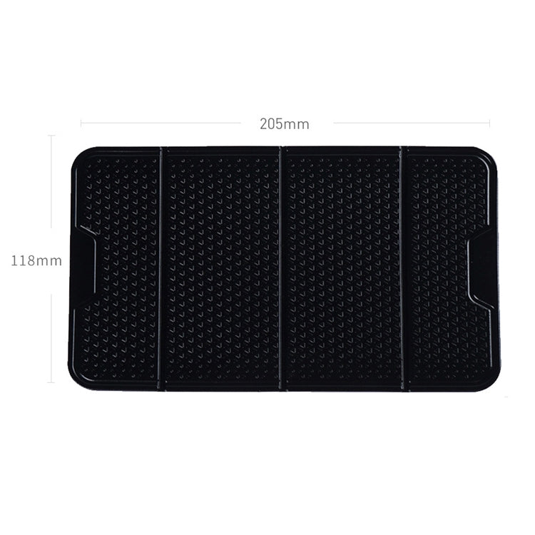 2 Pack R-1337 Versatile Folding Bracket for Car Centre Console - Non-Slip Mobile Phone Storage Mat