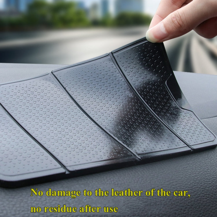 2 Pack R-1337 Versatile Folding Bracket for Car Centre Console - Non-Slip Mobile Phone Storage Mat
