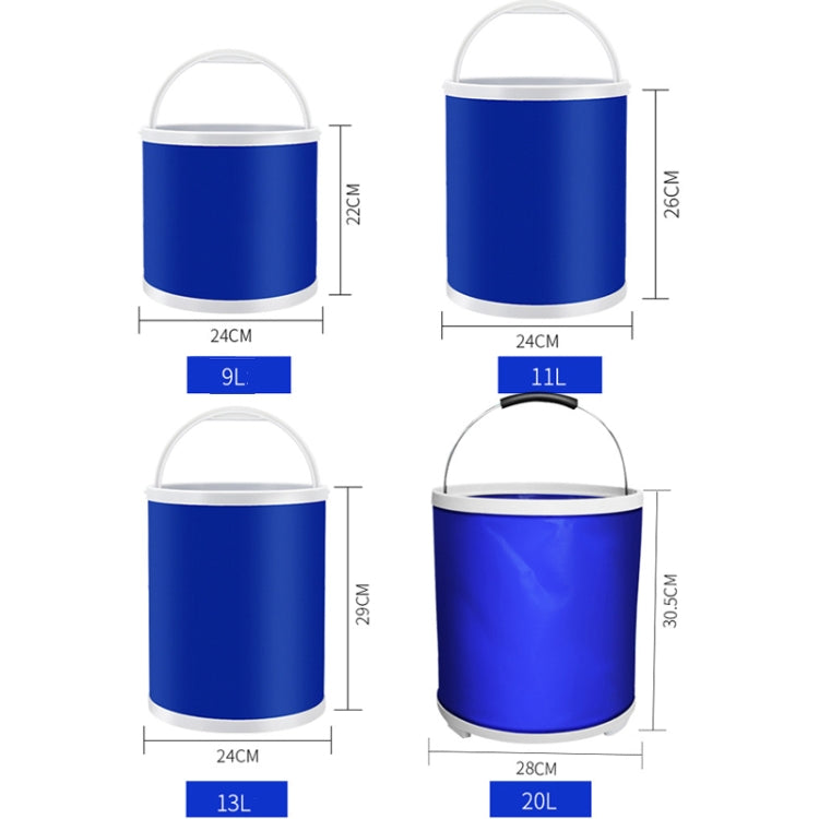 Compact Folding Telescopic Bucket for Car Washing and Outdoor Adventures