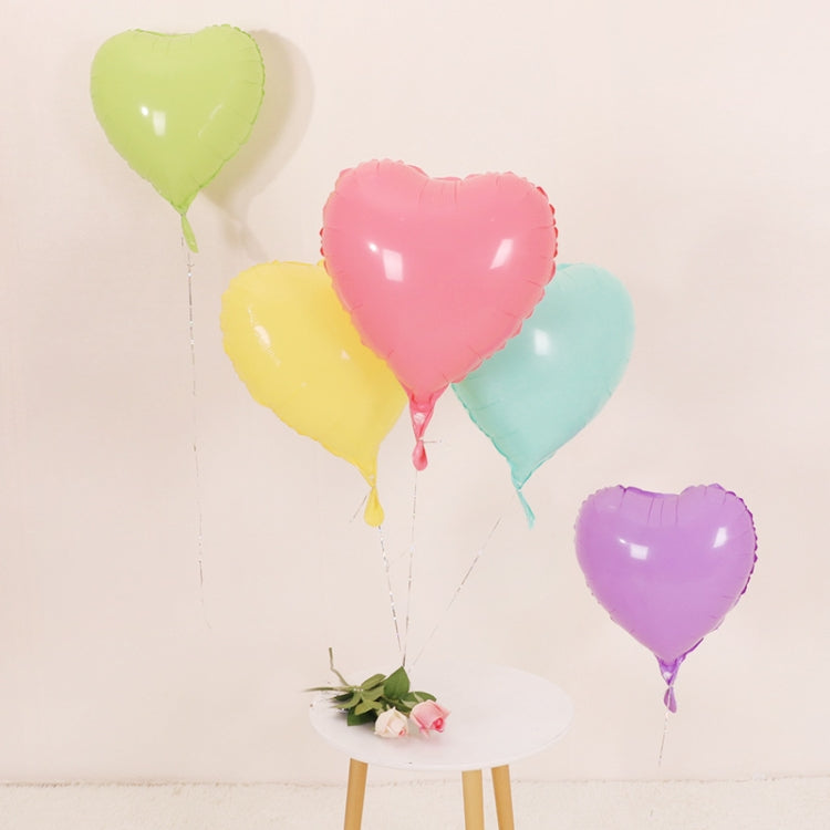 20 PCS Macaron Aluminum Film Balloons Birthday Wedding Party Supplies Random Style Color Delivery